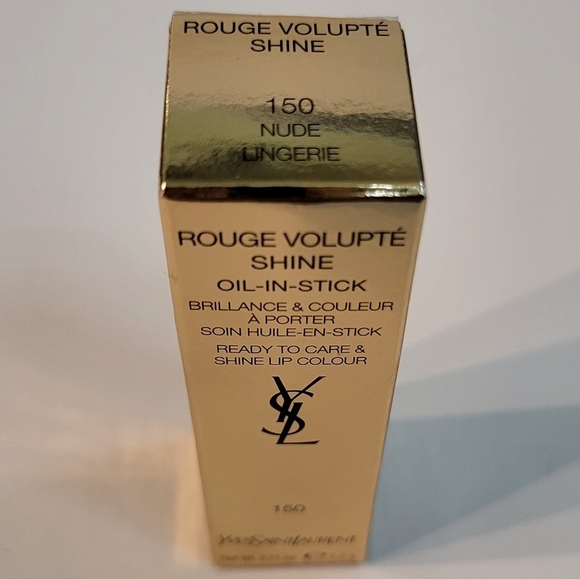 Yves Saint Laurent Rouge Volupté Shine Oil-In-Stick Lip Color Nude Lingerie - Picture 7 of 8